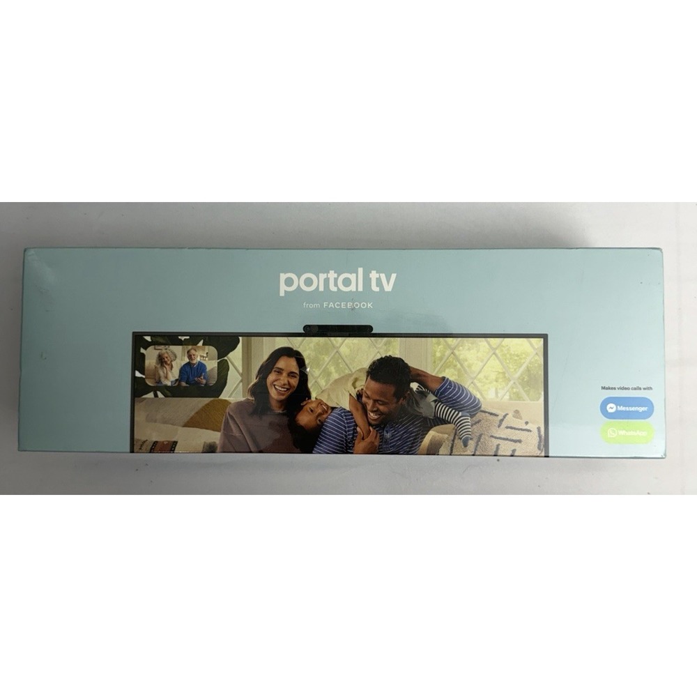 Meta Portal TV Big Screen Smart Video Calling Model LW94NS Alexa Black